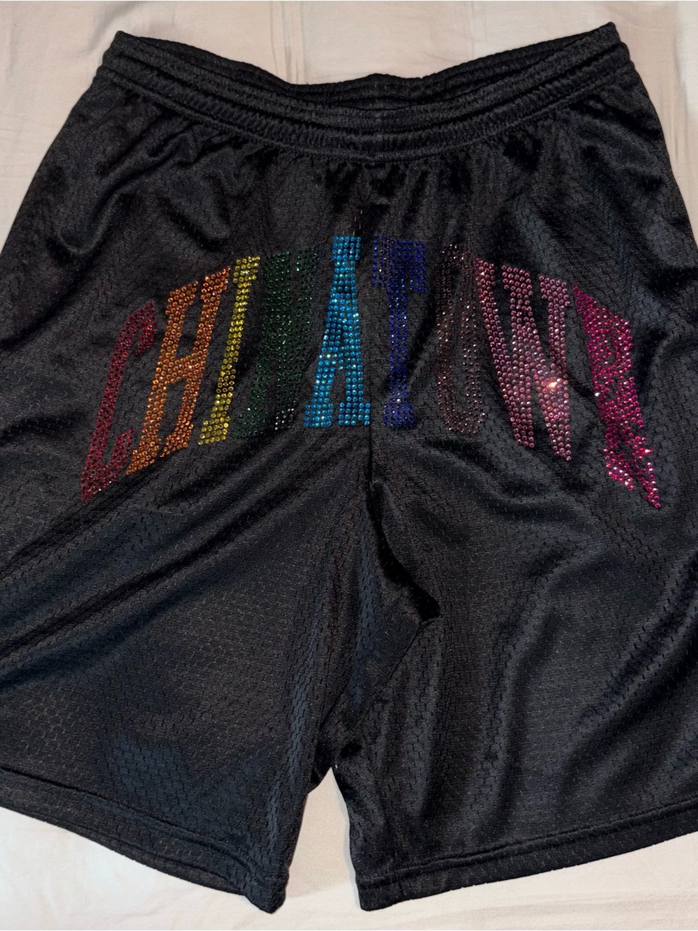 Chinatown Market Rhinestone Shorts